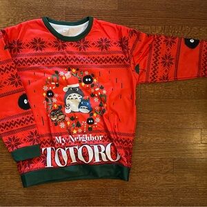 My Neighbor Totoro Kids Red Graphic Shirt